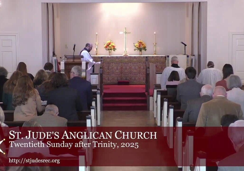 Twentieth Sunday after Trinity, October 26, 2025