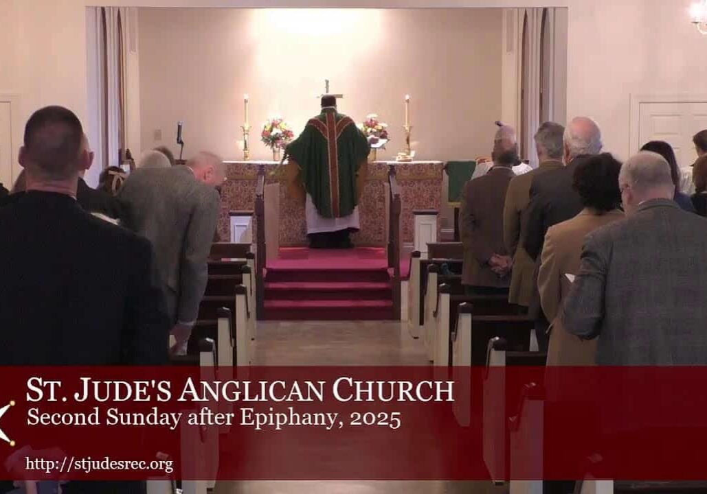 Second Sunday after Epiphany, Holy Communion January 19, 2025