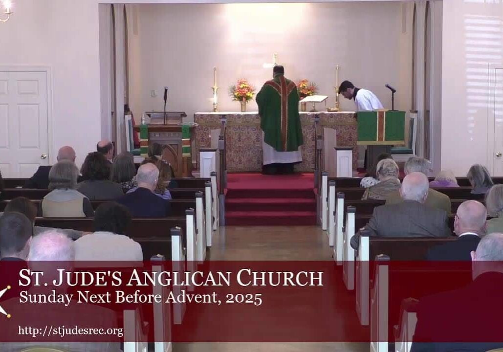 Sunday Next Before Advent, November 23, 2025