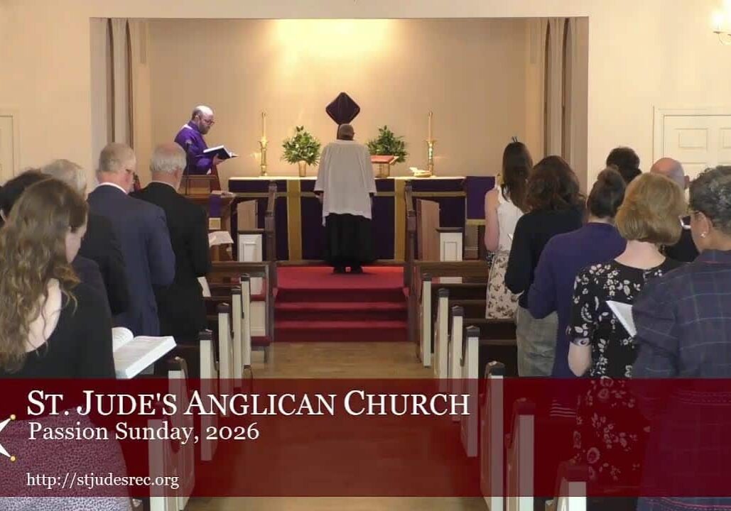 Passion Sunday, March 22, 2026