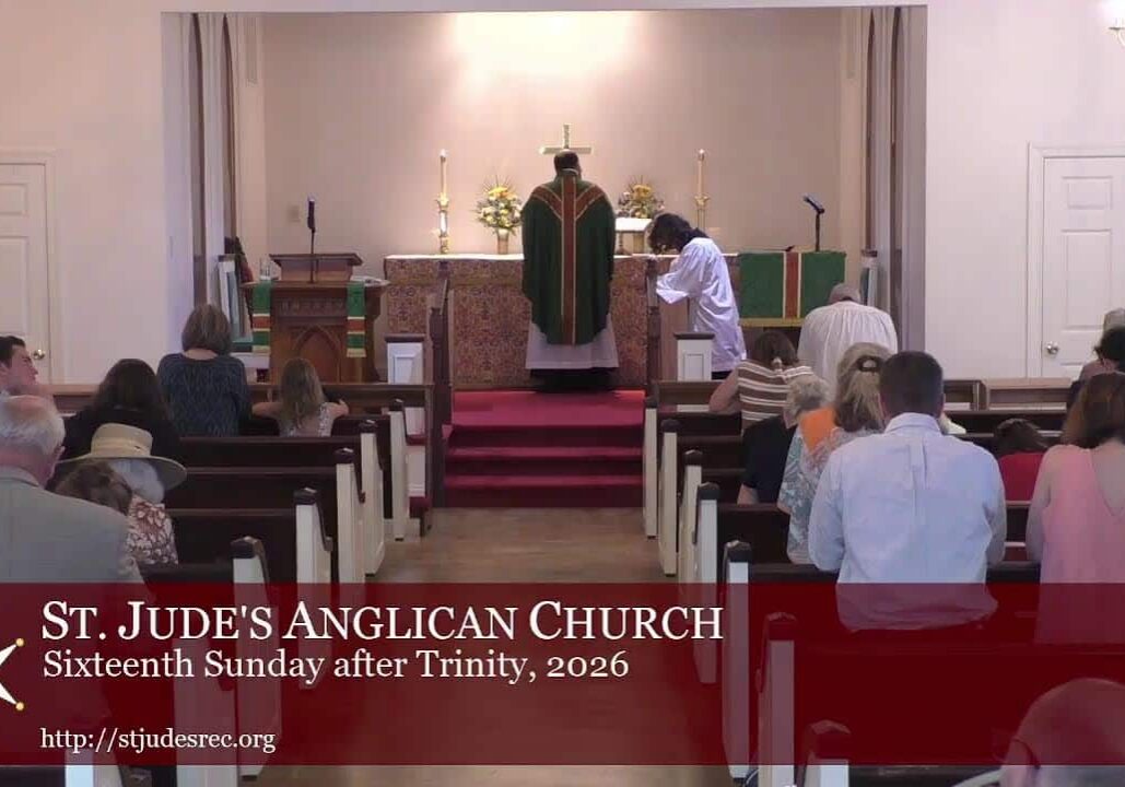 Sixteenth Sunday after Trinity, September 20, 2026