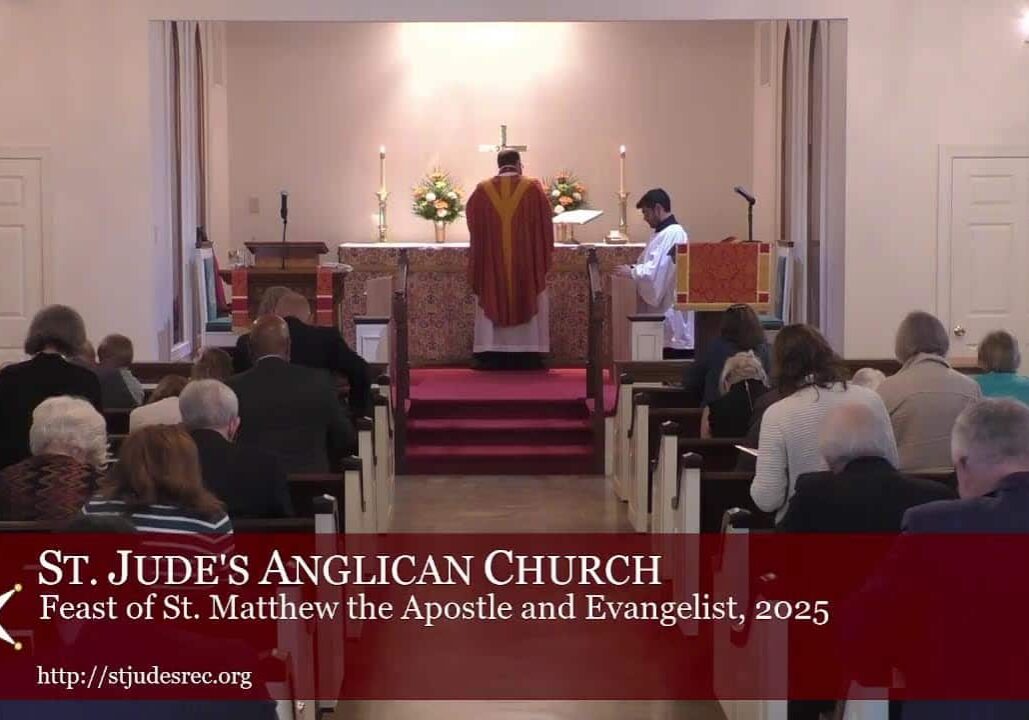 Feast of St. Matthew, September 21, 2025