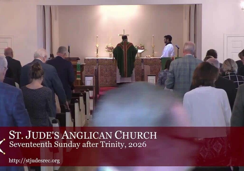 Seventeenth Sunday after Trinity, September 27, 2026