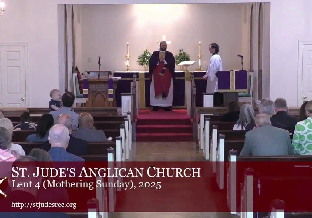 Fourth Sunday in Lent, Holy Communion, March 30, 2025